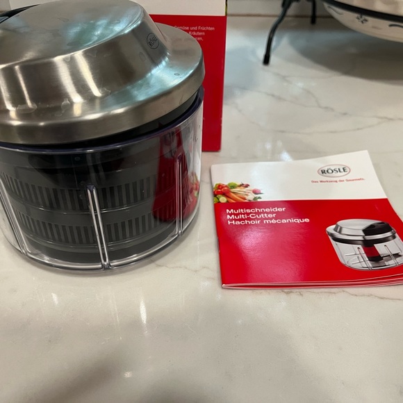 Rösle Multi Cutter Manual Food Processor - Picture 5 of 12